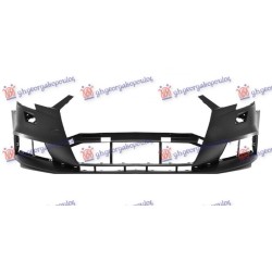 Parakolpi i përparmë (gati për ngjyrosje) (me hapje për spërkatëse) (me/pa sensorë) për AUDI A3 3D/SPORTBACK 16-20 - OEM: 8V0807065R