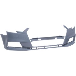 Parakolpi i përparmë (gati për ngjyrosje) (me/pa spërkatëse) (me hapje për sensor parkimi) (europian) për AUDI A3 3D/SPORTBACK 16-20 - OEM: 8V0807065SGRU