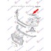 Shtërngues/mbajtës në parakolpin e përparmë i sipërm plastik për AUDI A3 3D/SPORTBACK 16-20 - OEM: 8V3807319