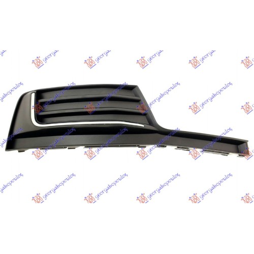 Grilë në parakolpin e përparmë Shirit kromi për AUDI A3 3D/SPORTBACK 16-20 - OEM: 8V3807672B Grilë në parakolpin e përparmë Shirit kromi për AUDI A3 3D/SPORTBACK 16-20 - OEM: 8V3807672B