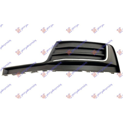 Grilë në parakolpin e përparmë Shirit kromi për AUDI A3 3D/SPORTBACK 16-20 - OEM: 8V3807671B