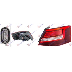 Dritë stop e jashtme LED (HELLA) për AUDI A3 3D/SPORTBACK 16-20 - OEM: 8V3 945 070