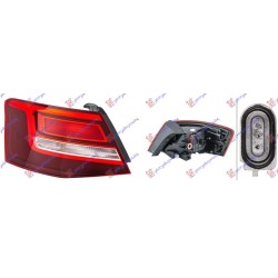 Dritë stop e jashtme LED (HELLA) për AUDI A3 3D/SPORTBACK 16-20 - OEM: 8V3 945 069