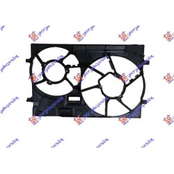 Difuzor/mbajtës për ventilator (dopio) për AUDI A1 14-18 - OEM: 3Q0121205