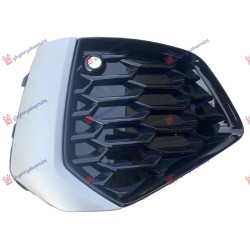 Grilë në parakolpin e përparmë me krom + sensor (sedan s-line/sportback 45 TFSi e) për AUDI A3 20- - OEM: 8Y0807672B1RR Grilë në parakolpin e përparmë me krom + sensor (sedan s-line/sportback 45 TFSi e) për AUDI A3 20- - OEM: 8Y0807672B1RR
