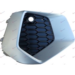 Grilë në parakolpin e përparmë me shirit kromi (me hapje për sensor parkimi) për AUDI A3 20- - OEM: 8Y08076721RR Grilë në parakolpin e përparmë me shirit kromi (me hapje për sensor parkimi) për AUDI A3 20- - OEM: 8Y08076721RR