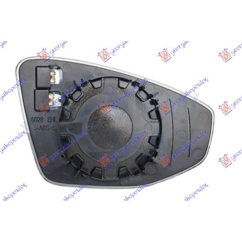 Xham për pasqyrë me ngrohje (xham asferik) për AUDI A3 20- - OEM: 8Y0857535B Xham për pasqyrë me ngrohje (xham asferik) për AUDI A3 20- - OEM: 8Y0857535B
