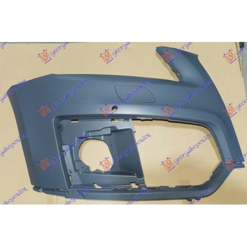 Parakolp këndori i përparmë (gati për ngjyrosje) (me hapje për sensorë parkimi) + spërkatëse) (offroad) për AUDI Q5 12-16 - OEM: 8R0 807 108 R GRU