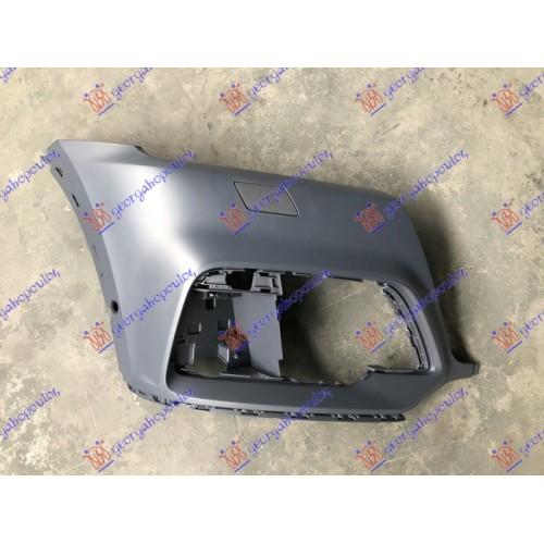 Parakolp këndori i përparmë (gati për ngjyrosje) (me hapje për sensorë + spërkatëse) (s-line/SQ5) për AUDI Q5 16-20 - OEM: 80A 807 108 F GRU Parakolp këndori i përparmë (gati për ngjyrosje) (me hapje për sensorë + spërkatëse) (s-line/SQ5) për AUDI Q5 16-20 - OEM: 80A 807 108 F GRU