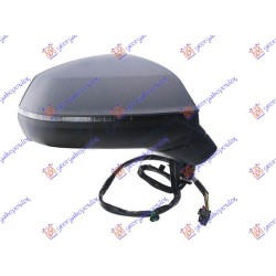 Pasqyrë elektrike me ngrohje (gati për ngjyrosje) (me drita pulsuese) + këndi i vdekur) (8 pinë) (А cilësi) (xham i lakuar) për AUDI Q5 16-20 - OEM: 80B857410B Pasqyrë elektrike me ngrohje (gati për ngjyrosje) (me drita pulsuese) + këndi i vdekur) (8 pinë) (А cilësi) (xham i lakuar) për AUDI Q5 16-20 - OEM: 80B857410B