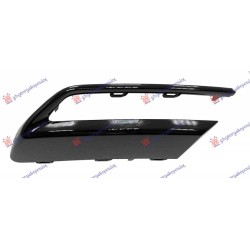 Shirit anësor për parakolpin e pasëm, e zezë (shkarkim) për AUDI Q5 2020-2024 - OEM: 80A853053T94