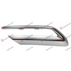 Shirit anësor për parakolpin e pasëm, krom (shkarkim) për AUDI Q5 2020-2024 - OEM: 80A8530543Q7