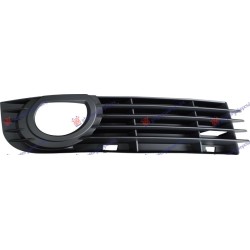 Grilë në parakolpin e përparmë (me hapje për drita të mjegullës) -2007 për AUDI A8 02-09 - OEM: 4E0 807 682 AD Grilë në parakolpin e përparmë (me hapje për drita të mjegullës) -2007 për AUDI A8 02-09 - OEM: 4E0 807 682 AD