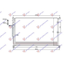 Radiator i kondicionerit për të gjithë modelet benzinë/dizel -06 (730x480x16) për AUDI A8 02-09 - OEM: 4E0260403F Radiator i kondicionerit për të gjithë modelet benzinë/dizel -06 (730x480x16) për AUDI A8 02-09 - OEM: 4E0260403F