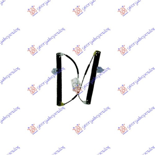 Ngritës/rregullator për dritaren e pasme elektrik (pa motor) për AUDI A8 02-09 - OEM: 4E0839461C