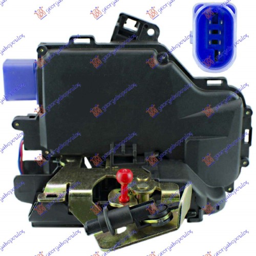 Bravë për derën e pasme (mbyllje qendrore) (7 pinë) (А cilësi) për AUDI A8 02-09 - OEM: 4E0839015