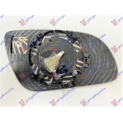 Xham për pasqyrë me ngrohje -07 (ngjyrë e ngjyrë e kaltër) (xham asferik) për AUDI A8 02-09 - OEM: 4E0857535B