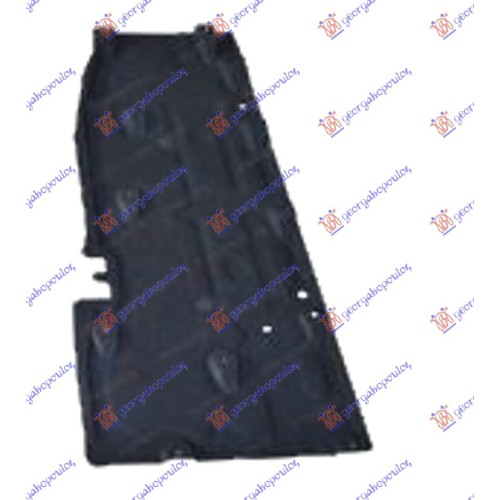 Mbrojtje/kapak i nënshasisë (i mesëm) plastik për AUDI A8 09-13 - OEM: 4H0825206B