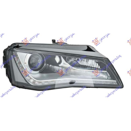 Fenerë bi-xenon (sistem adaptues për ndriçim (afs) me LEDDritë ditore (HELLA) për AUDI A8 09-13 - OEM: 4H0941004AT