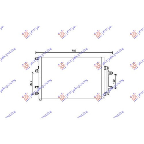Radiator shtesë për motor 3.0-4.0 TFSi benzinë (615x430x16) për AUDI A8 09-13 - OEM: 4H0145804A Radiator shtesë për motor 3.0-4.0 TFSi benzinë (615x430x16) për AUDI A8 09-13 - OEM: 4H0145804A