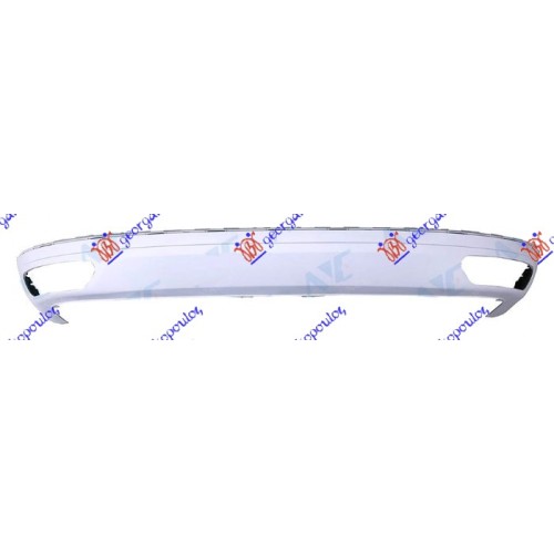 Spoiler i poshtëm në parakolpin e pasëm hapje për oval tubë shkarikimi për AUDI A8 09-13 - OEM: 4H0807521BGRU