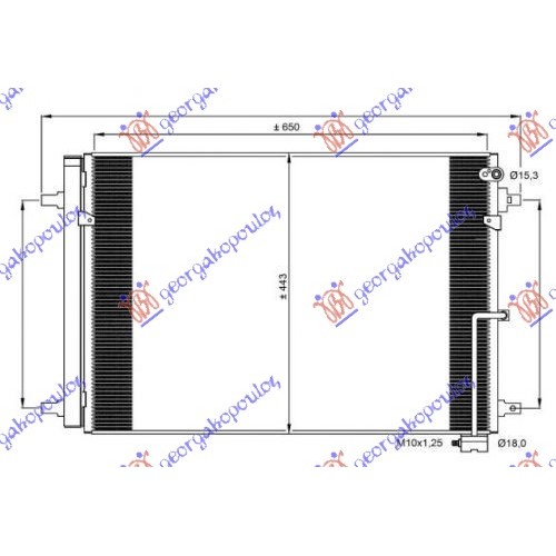Radiator i kondicionerit benzinë/dizel (përveç 3.0-4.0TFSi) (66x44x6) për AUDI A8 09-13 - OEM: 4H0260401C Radiator i kondicionerit benzinë/dizel (përveç 3.0-4.0TFSi) (66x44x6) për AUDI A8 09-13 - OEM: 4H0260401C