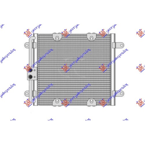 Radiator i kondicionerit 4.2-5.2 FSI benzinë (344x291x16) për AUDI A8 09-13 - OEM: 420260401A Radiator i kondicionerit 4.2-5.2 FSI benzinë (344x291x16) për AUDI A8 09-13 - OEM: 420260401A