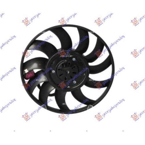Ventilator (Motor + helikë) (390mm) (4 pinë) për AUDI A8 09-13 - OEM: 4H0959455AC Ventilator (Motor + helikë) (390mm) (4 pinë) për AUDI A8 09-13 - OEM: 4H0959455AC