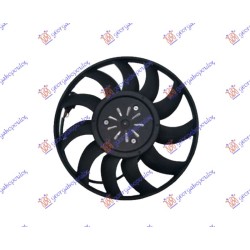 Ventilator (Motor + helikë) 4.0 TFSI benzinë (380mm) (400W) (i majtë) për AUDI A6 14-18 - OEM: 4H0959455AF Ventilator (Motor + helikë) 4.0 TFSI benzinë (380mm) (400W) (i majtë) për AUDI A6 14-18 - OEM: 4H0959455AF