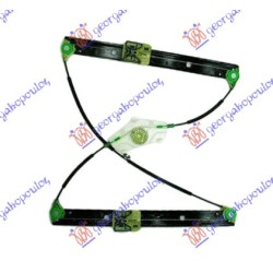 Ngritës/rregullator për dritaren e pasme elektrik (pa motor) për AUDI A8 09-13 - OEM: 4H0839461B