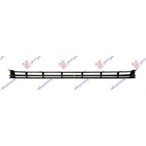 Grilë qendore në parakolpin e përparme krom për AUDI A8 13-17 - OEM: 4H0807697T94