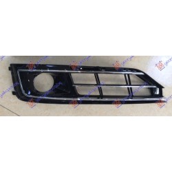 Grilë në parakolpin e përparmë me krom e hapur (me hapje për sensor) për AUDI A8 13-17 - OEM: 4H0807680TT94 Grilë në parakolpin e përparmë me krom e hapur (me hapje për sensor) për AUDI A8 13-17 - OEM: 4H0807680TT94