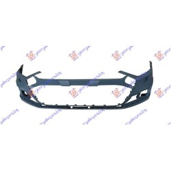 Parakolpi i përparmë (gati për ngjyrosje) (me hapje për sensorë parkimi) + spërkatëse) për AUDI A8 17-21 - OEM: 4N0807065GRU