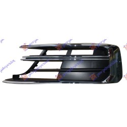 Grilë në parakolpin e përparmë me krom për AUDI A8 17-21 - OEM: 4N0807679A3FZ