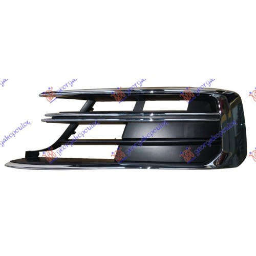 Grilë në parakolpin e përparmë me krom për AUDI A8 17-21 - OEM: 4N0807679A3FZ Grilë në parakolpin e përparmë me krom për AUDI A8 17-21 - OEM: 4N0807679A3FZ