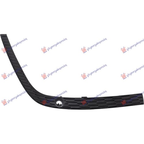 Shirit anësor për parakolpin e pasëm (me hapje për sensorë parkimi) (S-LINE/SQ8) për AUDI Q8 18-22 - OEM: 4M8 807 823 B 9B9 Shirit anësor për parakolpin e pasëm (me hapje për sensorë parkimi) (S-LINE/SQ8) për AUDI Q8 18-22 - OEM: 4M8 807 823 B 9B9