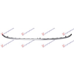 Shirit në parakolpin e pasëm i argjendtë (S-LINE) për AUDI Q8 18-22 - OEM: 4M8 807 791 A 1RR
