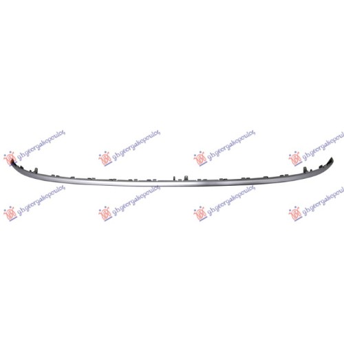 Shirit në parakolpin e pasëm i argjendtë (S-LINE) për AUDI Q8 18-22 - OEM: 4M8 807 791 A 1RR