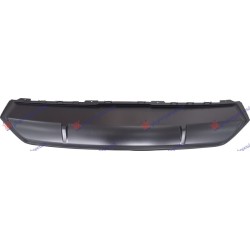 Shirit në parakolpin e pasëm i poshtëm me ngjyrë të zezë (S-LINE/SQ8) për AUDI Q8 18-22 - OEM: 4M8 807 482 RU6