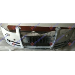 Parakolpi i përparmë (gati për ngjyrosje) (me hapje për sensorë parkimi) + spërkatëse) për AUDI A4 04-07 - OEM: 8E0807105C