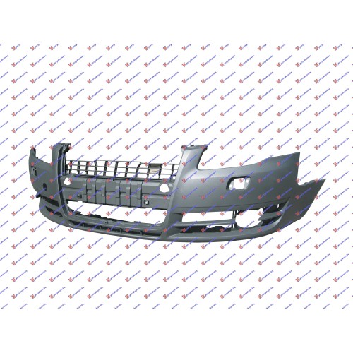 Parakolpi i përparmë (gati për ngjyrosje) (me hapje për spërkatëse) për AUDI A4 04-07 - OEM: 8E0807105A