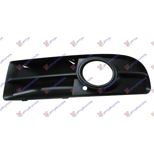 Grilë në parakolpin e përparmë (me hapje për drita të mjegullës) (s-line/s4) për AUDI A4 04-07 - OEM: 8E0807681G Grilë në parakolpin e përparmë (me hapje për drita të mjegullës) (s-line/s4) për AUDI A4 04-07 - OEM: 8E0807681G