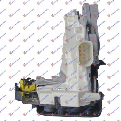 Bravë për derën e përparme (mbyllje qendrore) (7 pinë) (А cilësi) për AUDI A3 03-08 - OEM: 4F1837016