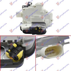 Bravë për derën e pasme (mbyllje qendrore) (8 pinë) (А cilësi) për AUDI A3 03-08 - OEM: 4F0839015