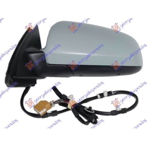 Pasqyrë elektrike me ngrohje (elektrik-me palosje) (gati për ngjyrosje) + memorie për AUDI A4 04-07 - OEM: 8E1858531AC01C
