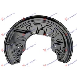 Mbrojtës prej frenave nga pluhuri në anën e përparme (diametri i diskut 345mm) (ATE, TEVES) (alumini) për AUDI A4 00-04 - OEM: 8E0615312C Mbrojtës prej frenave nga pluhuri në anën e përparme (diametri i diskut 345mm) (ATE, TEVES) (alumini) për AUDI A4 00-04 - OEM: 8E0615312C