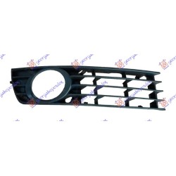 Grilë në parakolpin e përparmë (me hapje për drita të mjegullës) e hapur për AUDI A4 00-04 - OEM: 8E0807682