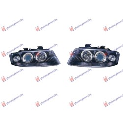 Fenerë angel eyes me ngjyrë të zezë për AUDI A4 00-04