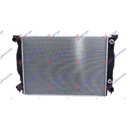 Radiator për motor 3.0 V6 benzinë (marsh automatik) (630x450) për AUDI A4 00-04 - OEM: 8E0121251AR Radiator për motor 3.0 V6 benzinë (marsh automatik) (630x450) për AUDI A4 00-04 - OEM: 8E0121251AR