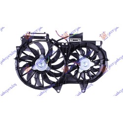 Ventilator komplet (dopio) 1.6-1.8-2.0 benzinë - 1.9-2.0 TDi dizel (380/280mm) për AUDI A4 04-07 - OEM: 8E0121207F Ventilator komplet (dopio) 1.6-1.8-2.0 benzinë - 1.9-2.0 TDi dizel (380/280mm) për AUDI A4 04-07 - OEM: 8E0121207F